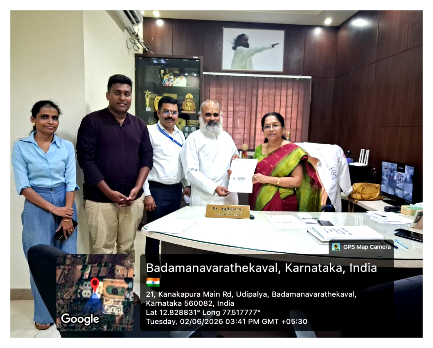 MoU with Sri Sri Ayurveda College