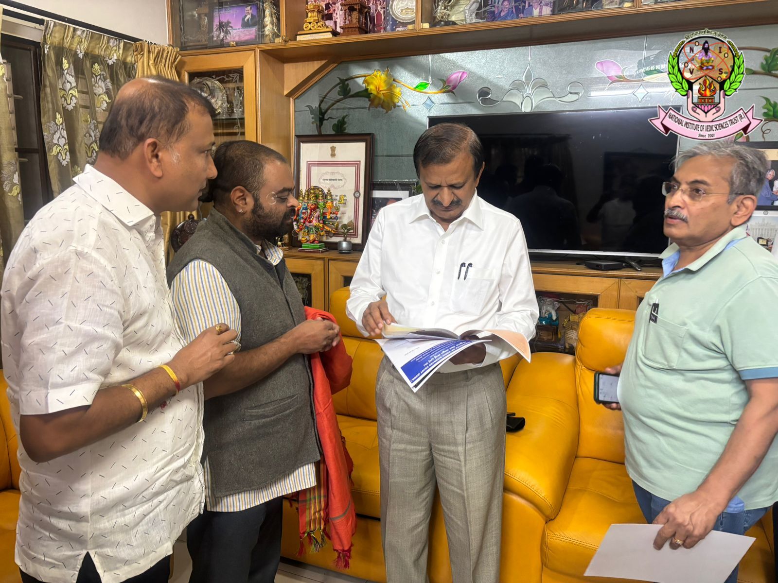 Meeting with Dr. C.N. Manjunath
