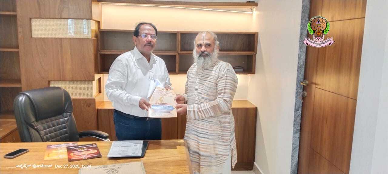 Meeting with Senior IAS Officer (Retd.) Manjunath Prasad