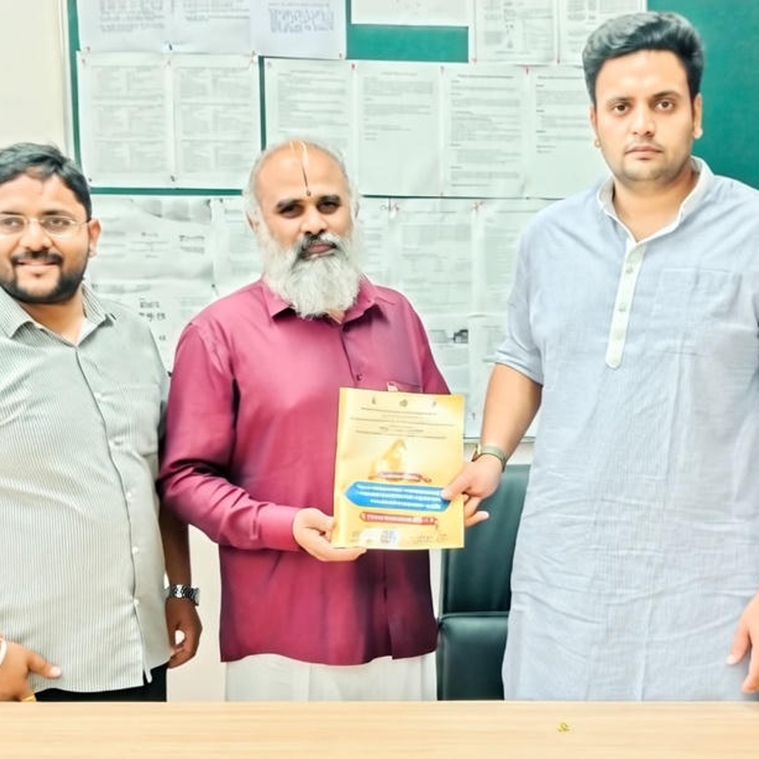 Meeting with Yaduveer Wadiyar
